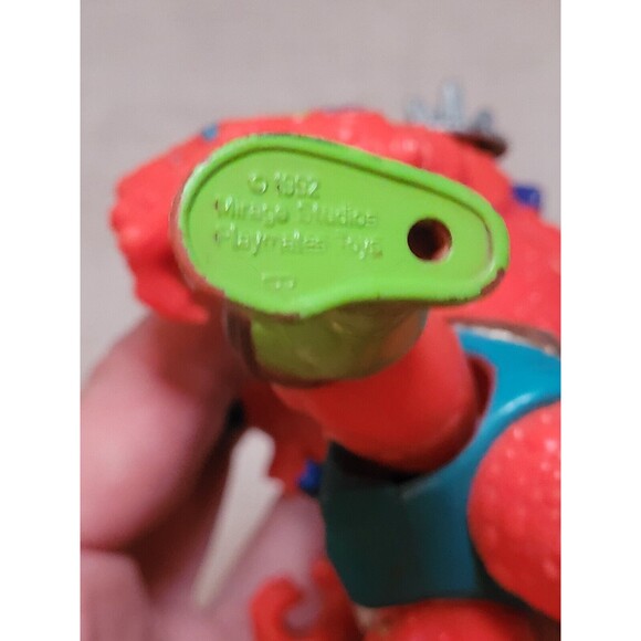 Teenage Mutant Ninja Turtles Hothead Dragon Figure 1992 Playmates TMNT Vintage - Picture 5 of 5